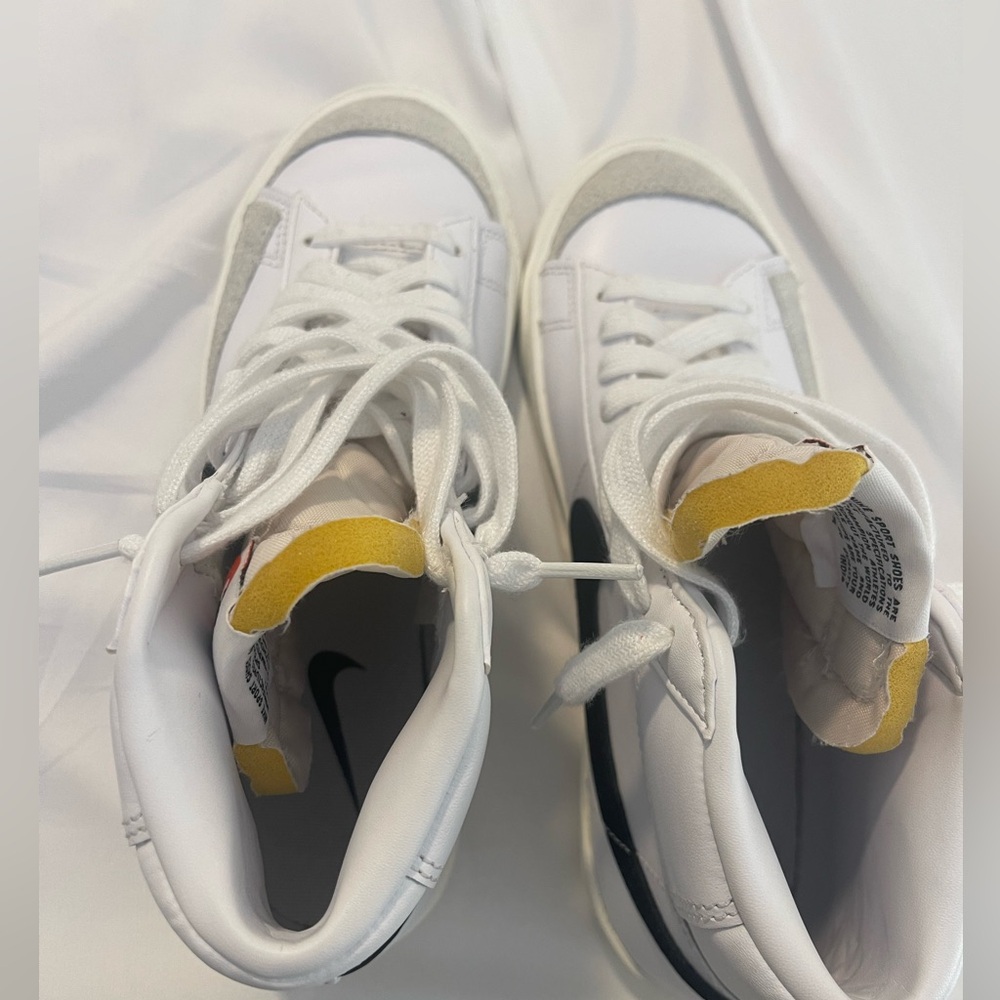 Nike Blazer Mid 77 Vintage leather black and white - Picture 7 of 7